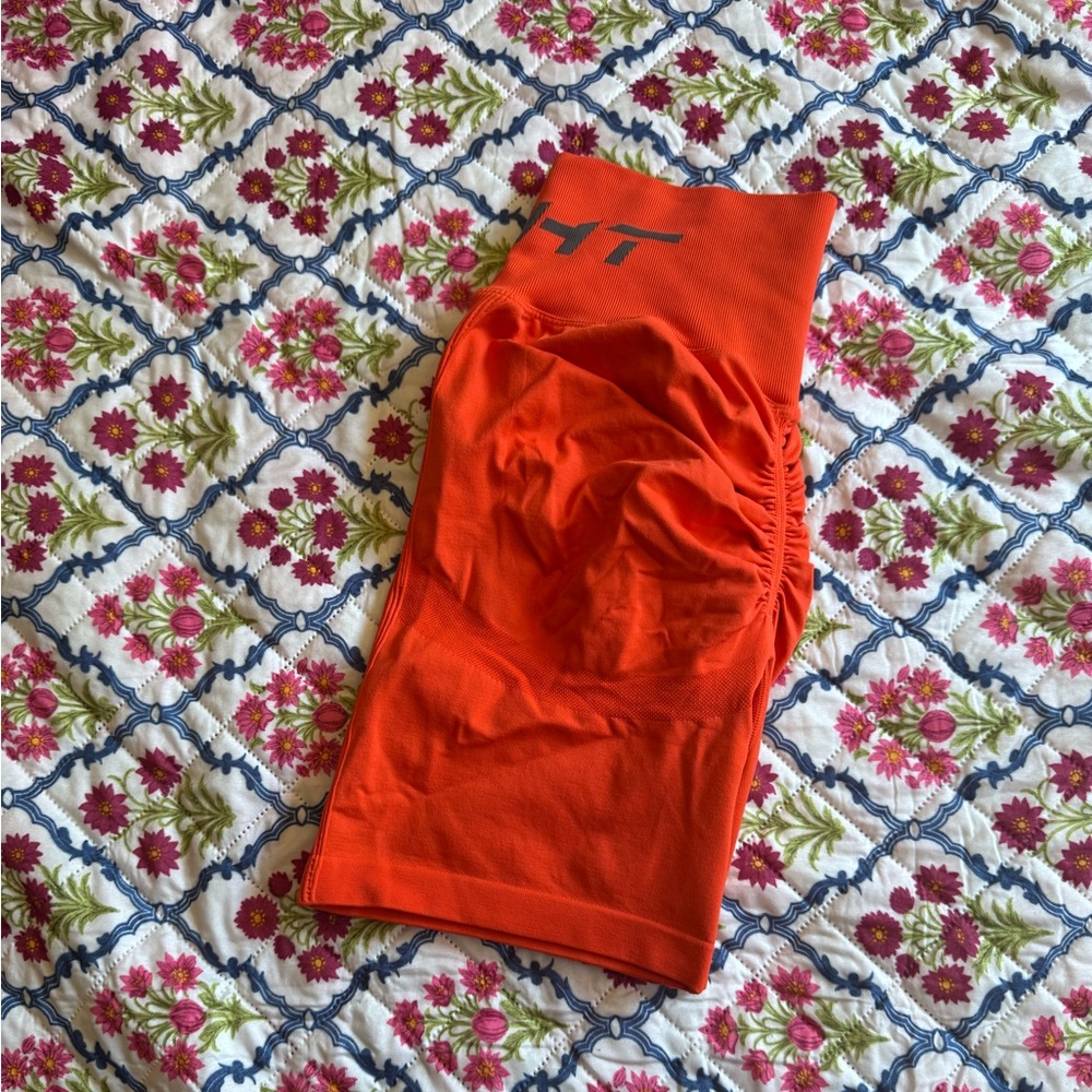ECHT Bright Orange Women's Athletic Shorts